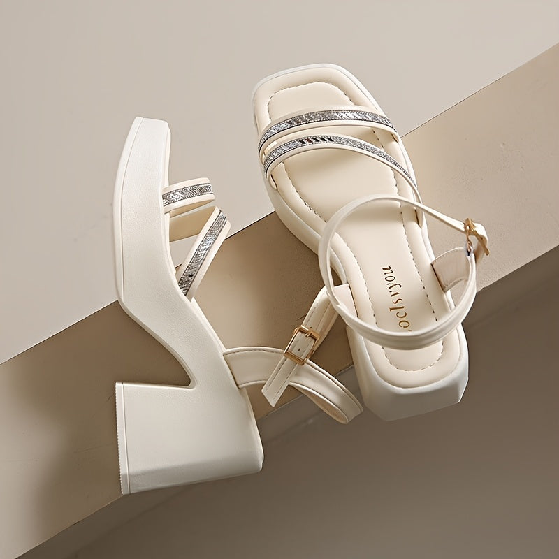 Layla Buckle Strap Pumps