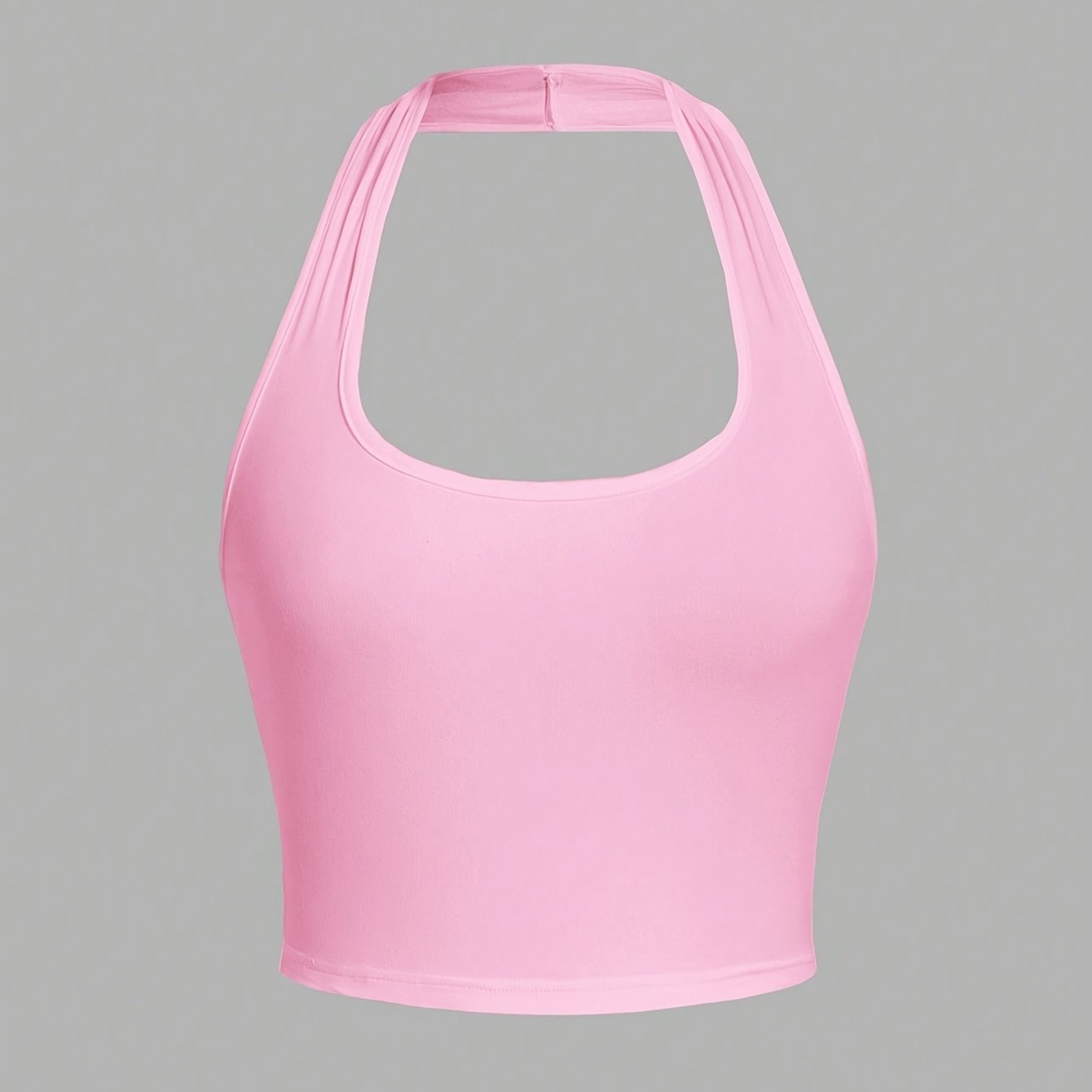 Heather Halter Tank Top