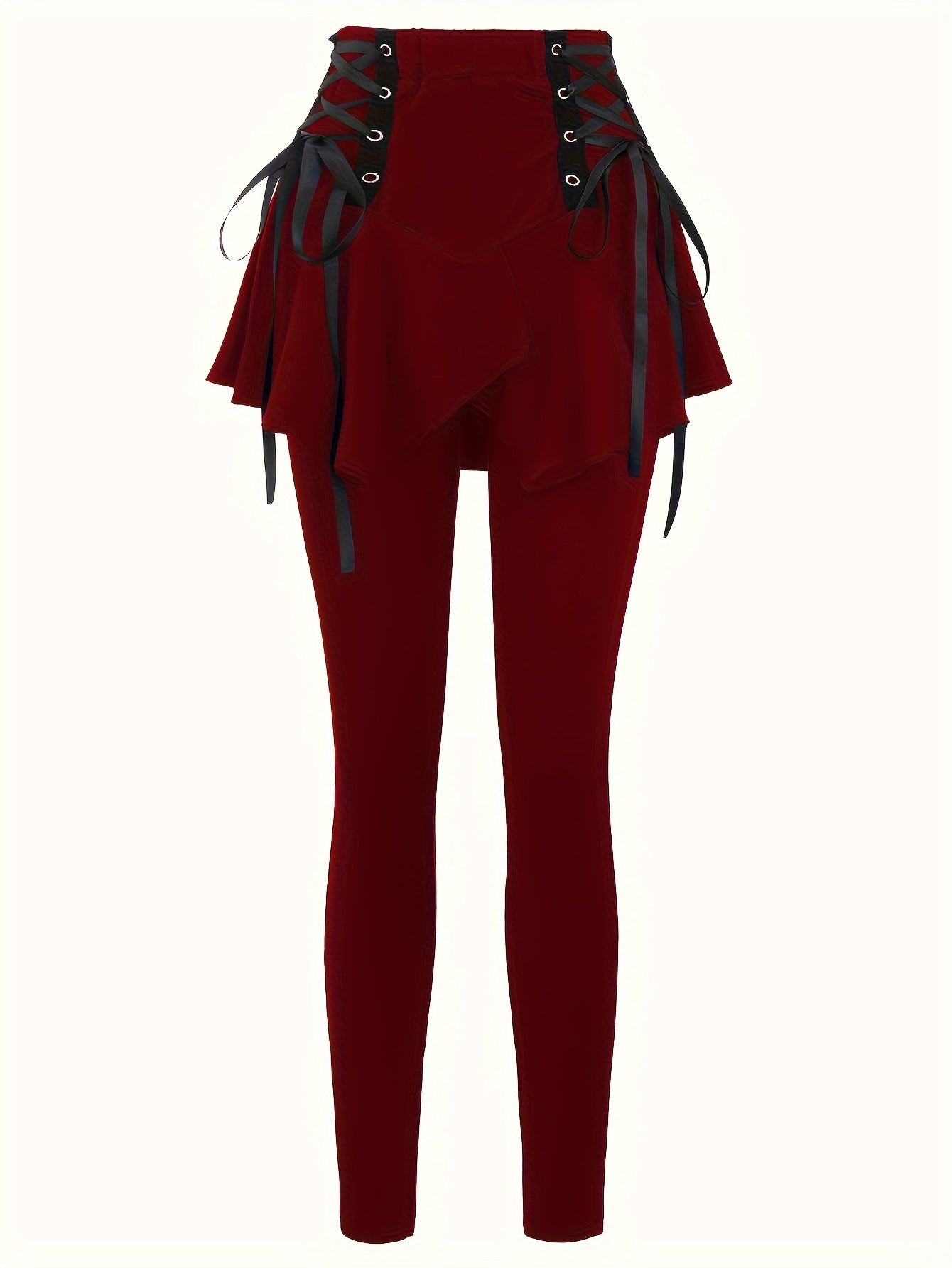 Tailored Development of Eyelet Webbing Strap Long Pants