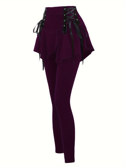 Tailored Development of Eyelet Webbing Strap Long Pants