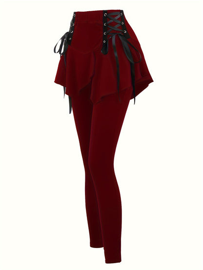 Tailored Development of Eyelet Webbing Strap Long Pants