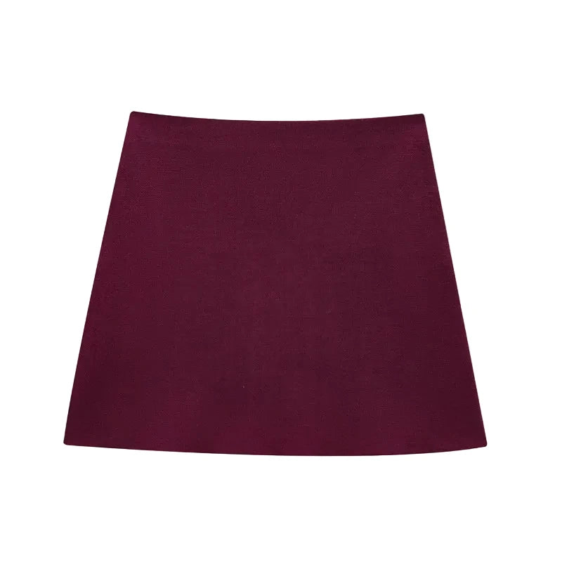 Lottie Knitted Mini Skirt
