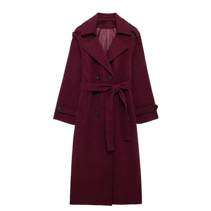 Abigail Trench Coat Coat by Magnolias Collection