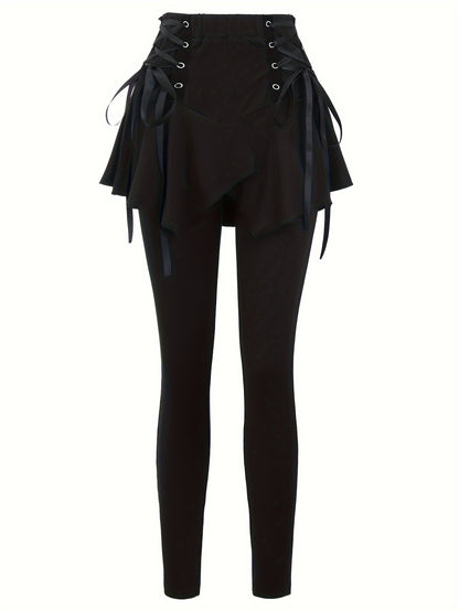 Tailored Development of Eyelet Webbing Strap Long Pants