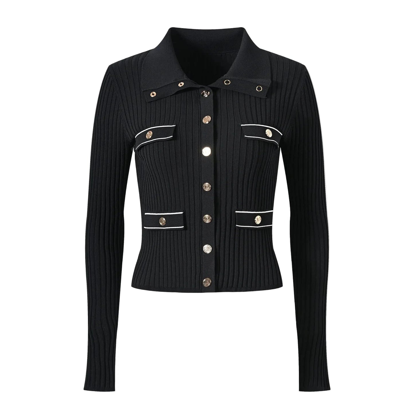 Beaumont Sequin Knit Cardigan Cardigan by Magnolias Collection