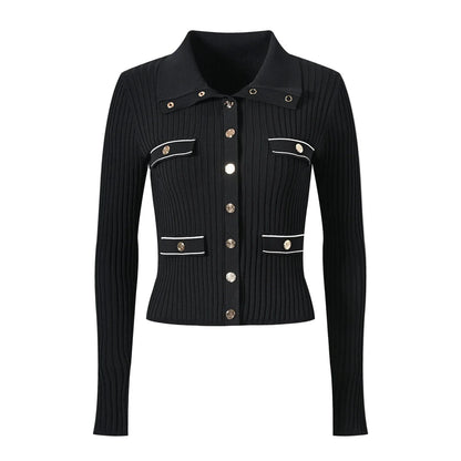 Beaumont Sequin Knit Cardigan Cardigan by Magnolias Collection