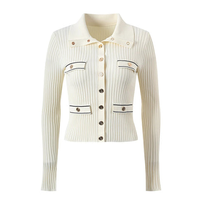 Beaumont Sequin Knit Cardigan Cardigan by Magnolias Collection