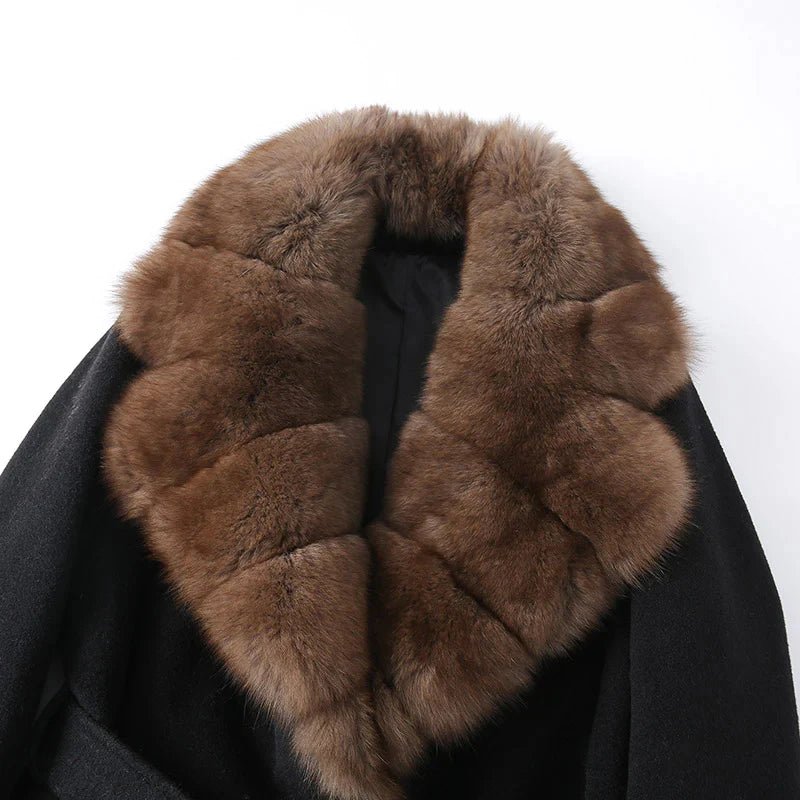 Charlotte Foxbury Fur Coat Coat by Magnolias Collection