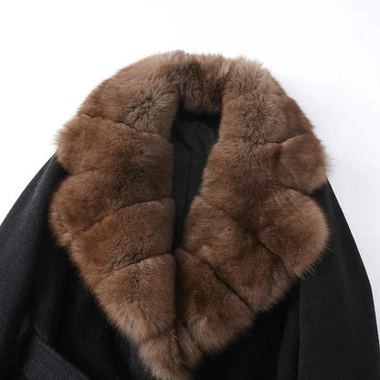 Charlotte Foxbury Fur Coat Coat by Magnolias Collection