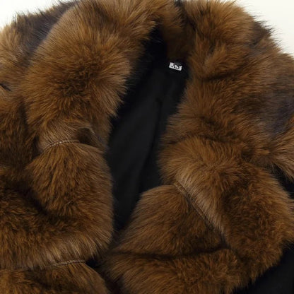 Charlotte Foxbury Fur Coat Coat by Magnolias Collection