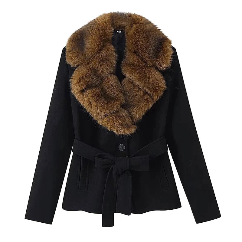 Charlotte Foxbury Fur Coat Coat by Magnolias Collection