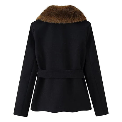 Charlotte Foxbury Fur Coat Coat by Magnolias Collection
