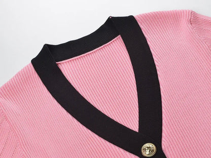 Mallory Rose Knit Cardigan Cardigan by Magnolias Collection